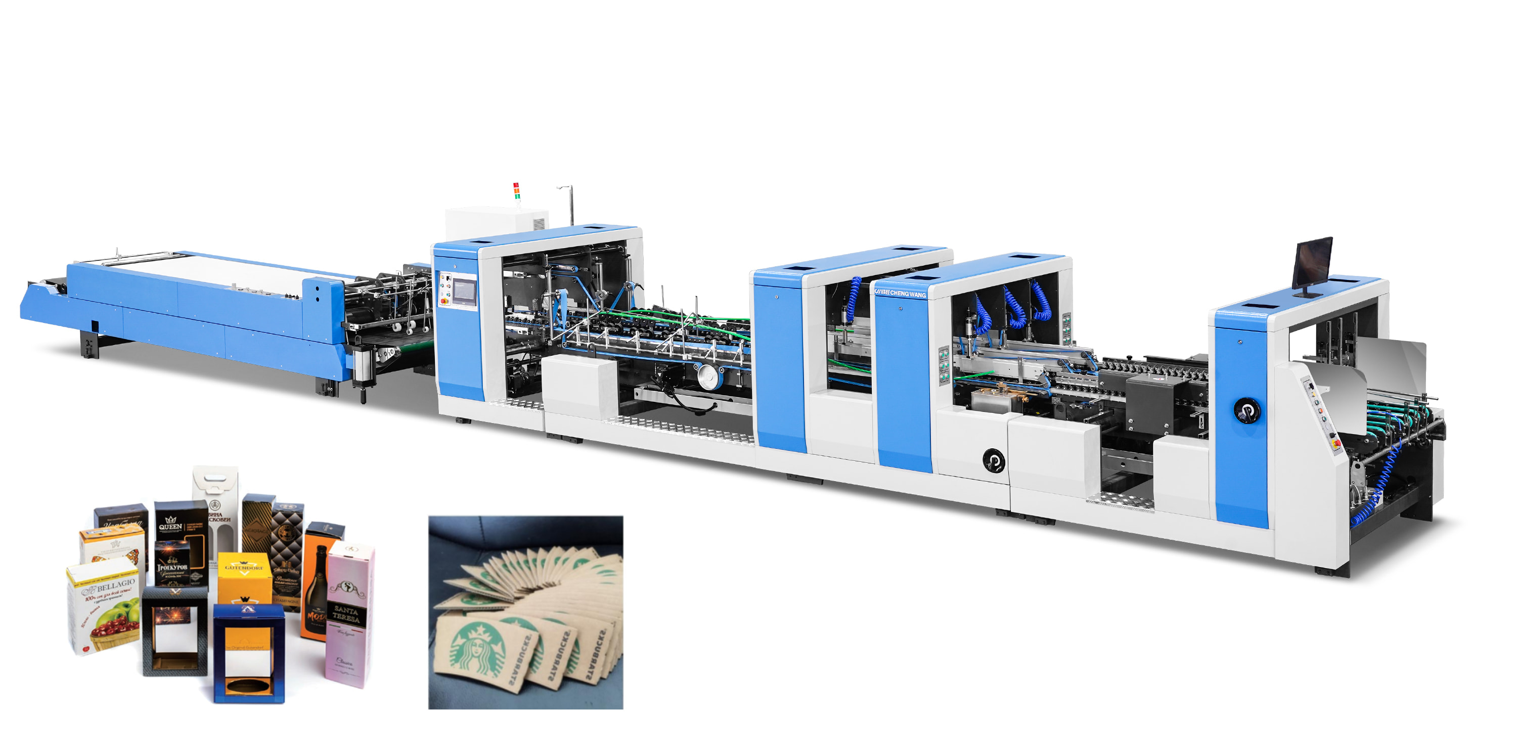 Chengwan Folder Gluer Machine Improves Efficiency And Accuracy In Packaging Lines By Automating Box Assembly