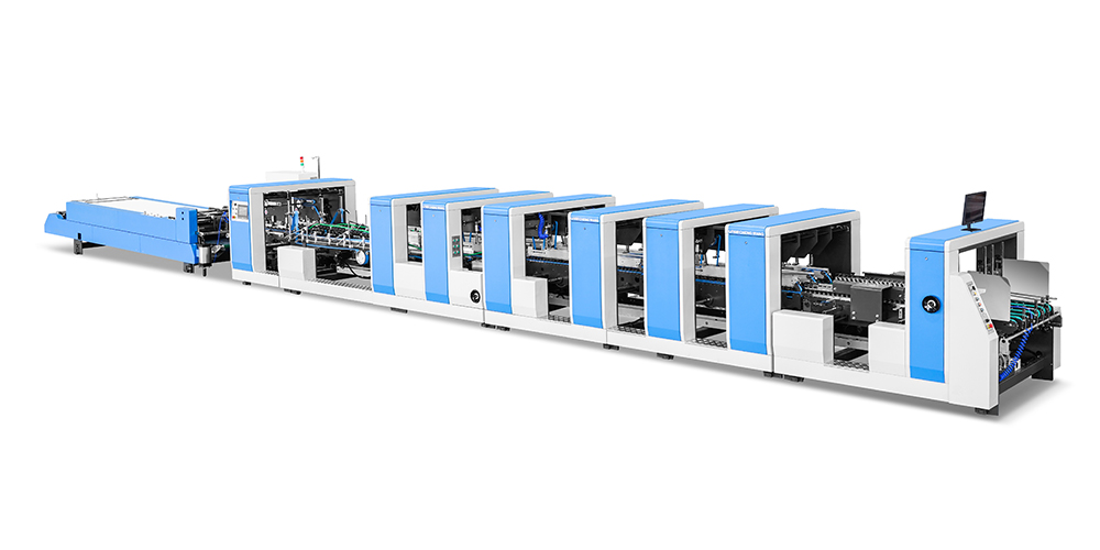 Automatische 4-6-Punkt-Ordner-Klebemaschine (Servosystem)