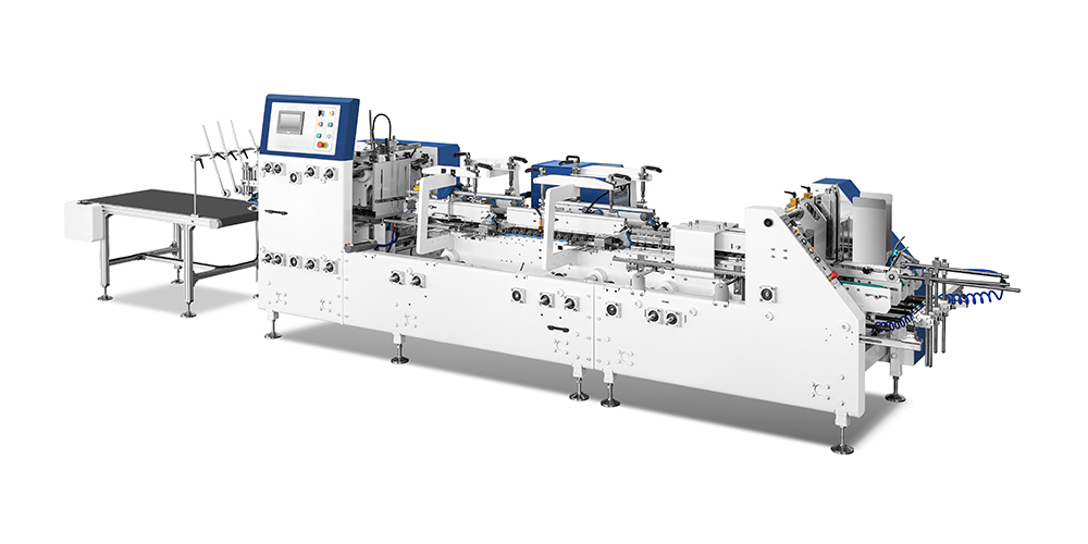 Vollautomatische Ordner-Klebemaschine für Stereokartons